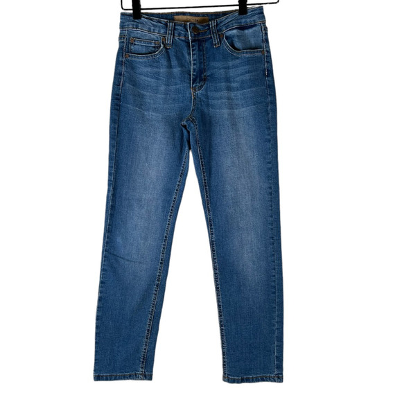 Joes Jeans Girls Skinny Jeans Blue Medium Wash Denim Adjustable Waist 10 - Picture 1 of 9